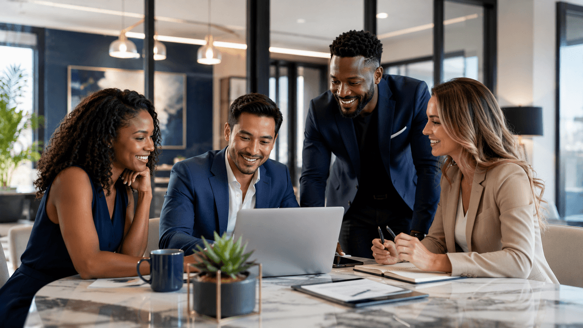 Branch manager supporting agents